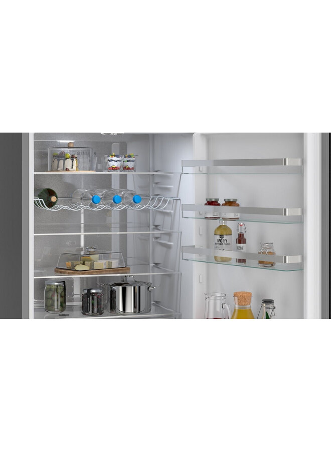 Siemens KG49NVXCG | Koelvriescombinatie | Zwart | 70 cm | C