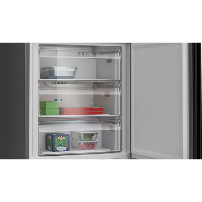 Siemens KG49NVXCG | Koelvriescombinatie | Zwart | 70 cm | C