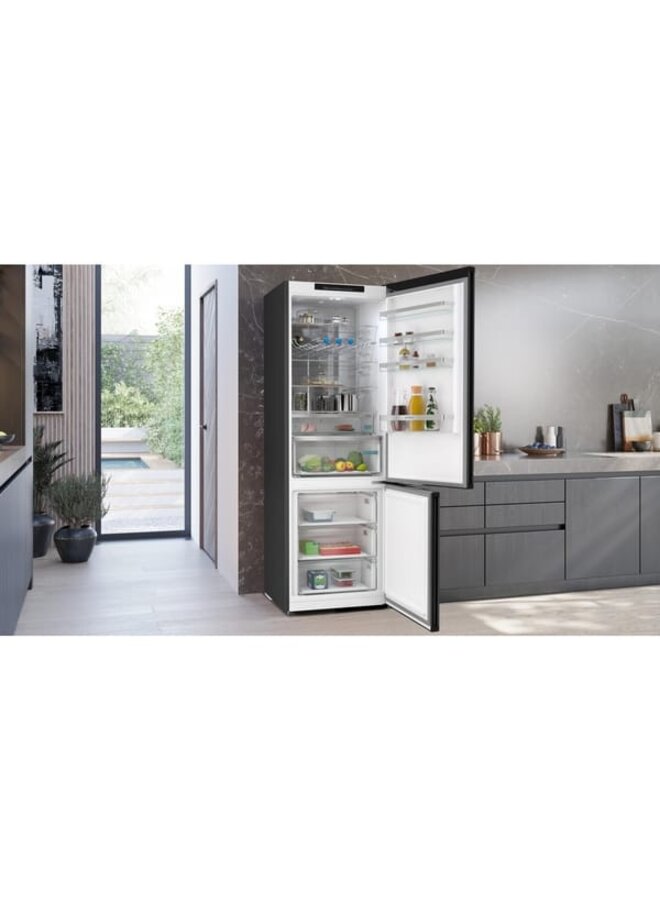 Siemens KG49NVXCG | Koelvriescombinatie | Zwart | 70 cm | C