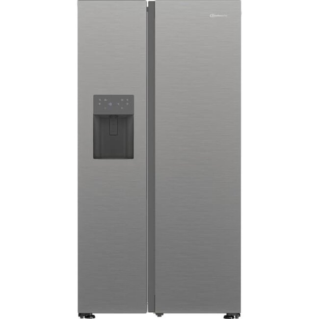 Bauknecht SBS IW D90 Pearl | Amerikaanse koelkast | RVS | D