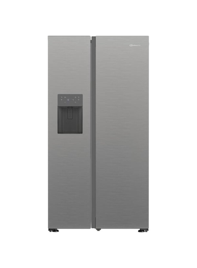 Bauknecht SBS IW D90 Pearl | Amerikaanse koelkast | RVS | D