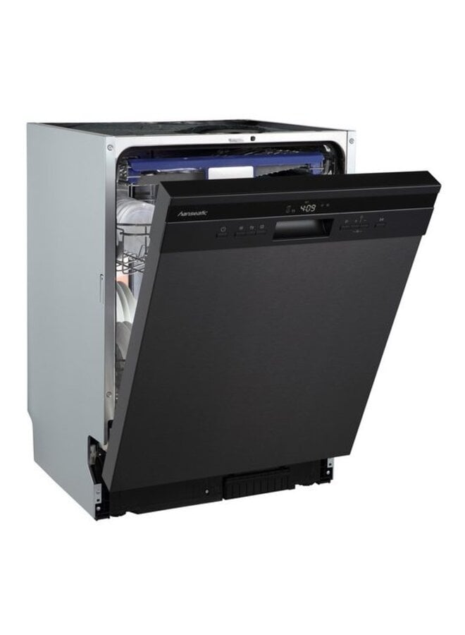 Hanseatic HD6B14B35E | Onderbouw vaatwasser | Zwart