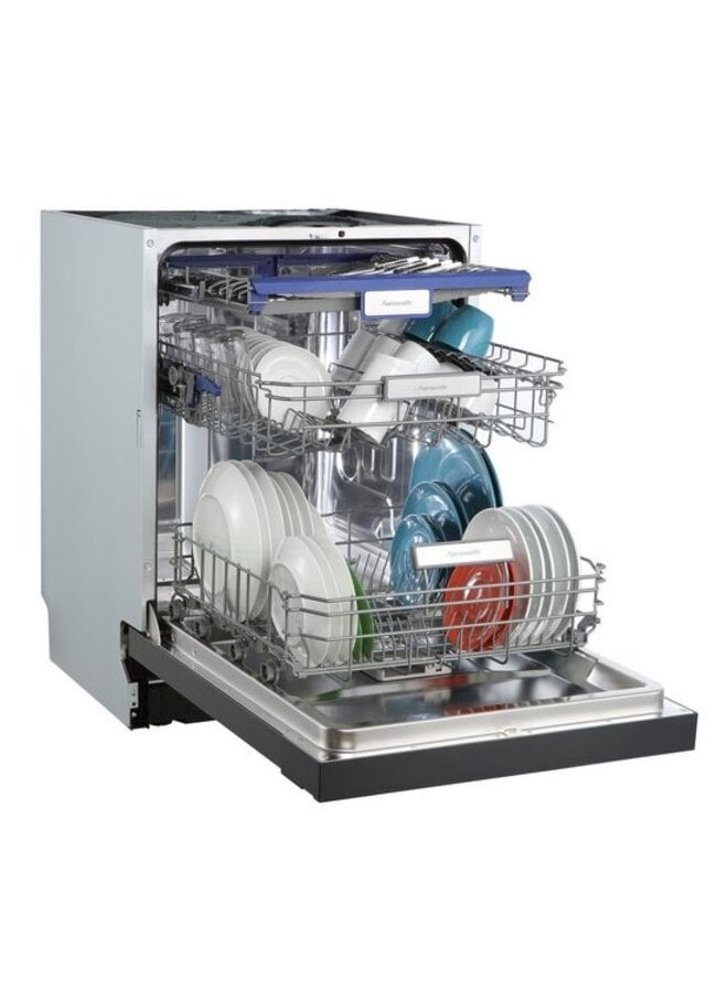 Hanseatic HD6B14B35E | Onderbouw vaatwasser | Zwart