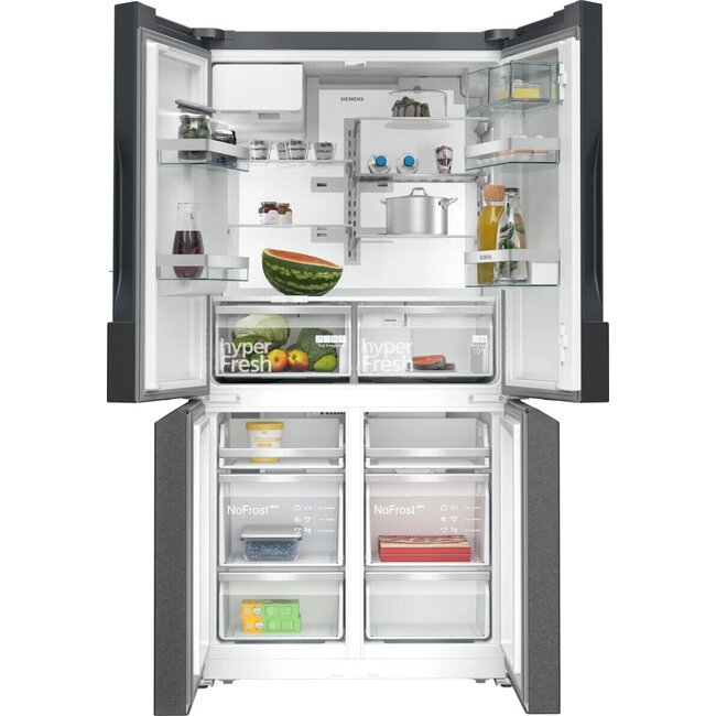 Siemens KF96DPXEA | French Door | Amerikaanse koelkast | Zwart