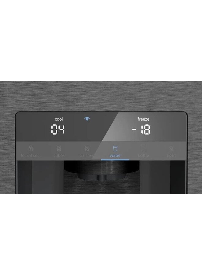 Siemens KF96DPXEA | French Door | Amerikaanse koelkast | Zwart