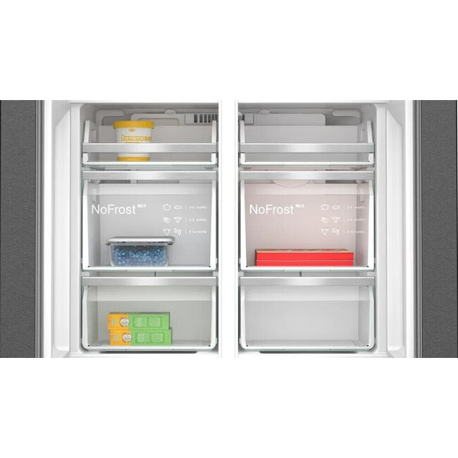 Siemens KF96DPXEA | French Door | Amerikaanse koelkast | Zwart