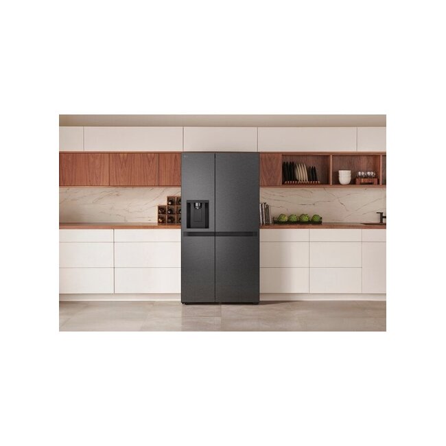 LG GSLC40EPPE | Amerikaanse koelkast | Zwart