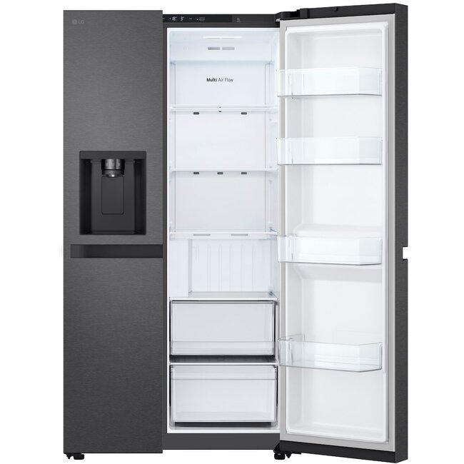 LG GSLC40EPPE | Amerikaanse koelkast | Zwart