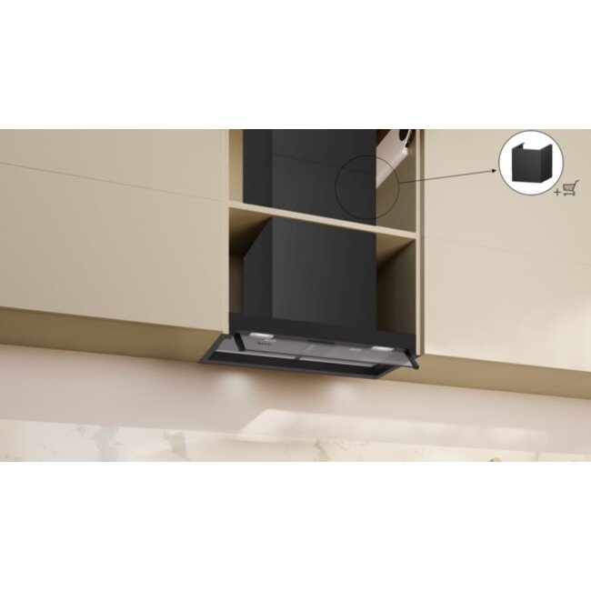 Neff D65XCC2S0 | Vlakscherm afzuigkap | 60 cm | MatZwart