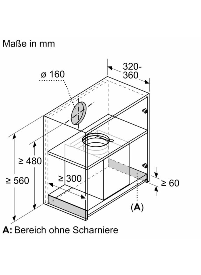 Neff D65XCC2S0 | Vlakscherm afzuigkap | 60 cm | MatZwart
