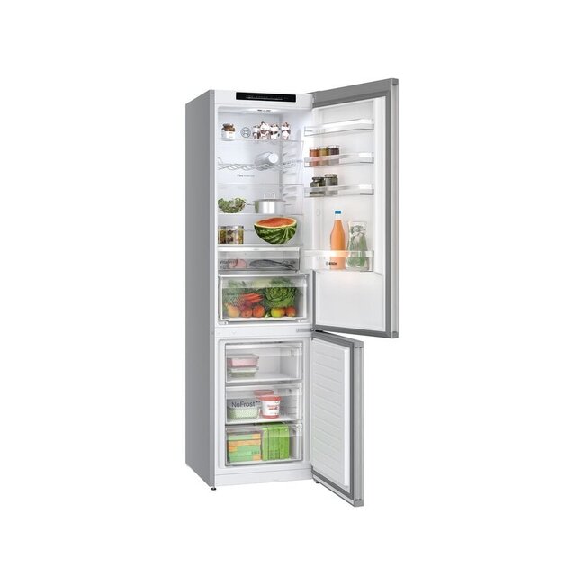Bosch KGN392LAG | Koelvriescombinatie | RVS | 203 cm