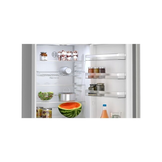 Bosch KGN392LAG | Koelvriescombinatie | RVS | 203 cm