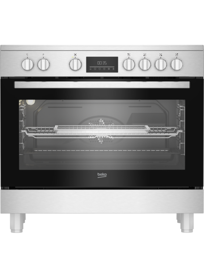 BGM30203EX | Keramisch fornuis | 90 cm | RVS