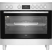 Beko BGM30203EX | Keramisch fornuis | 90 cm | RVS