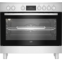 Beko BGM30203EX | Keramisch fornuis | 90 cm | RVS