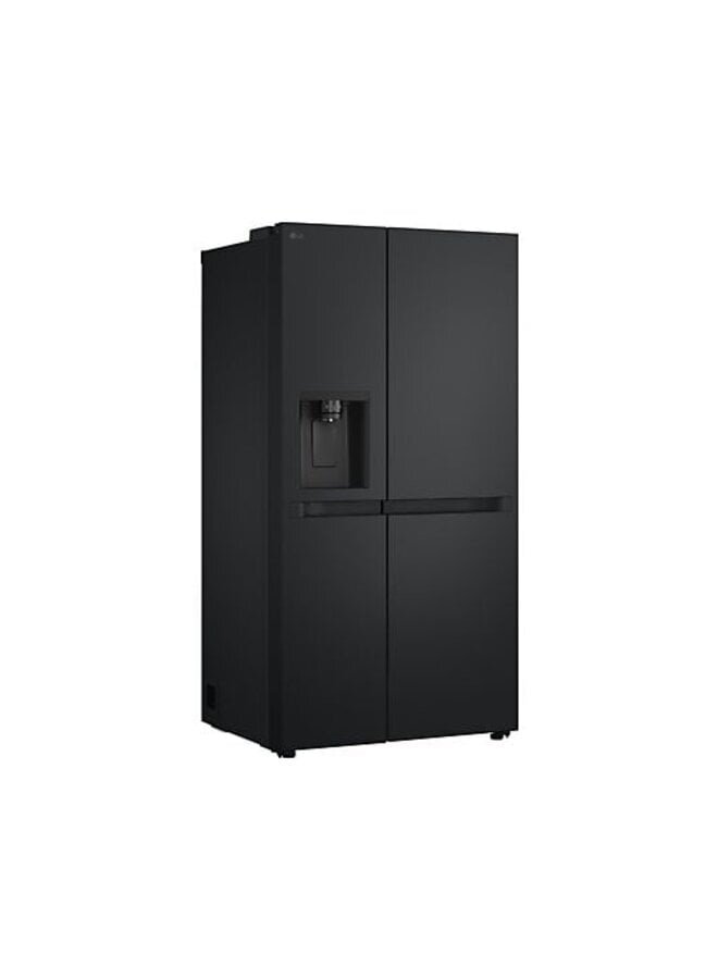 LG GSLC41EPPE | Amerikaanse koelkast | Zwart | ThinQ