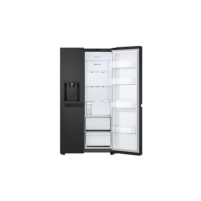 LG GSLC41EPPE | Amerikaanse koelkast | Zwart | ThinQ