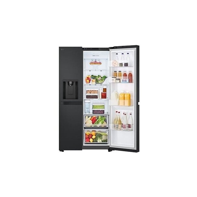 LG GSLC41EPPE | Amerikaanse koelkast | Zwart | ThinQ
