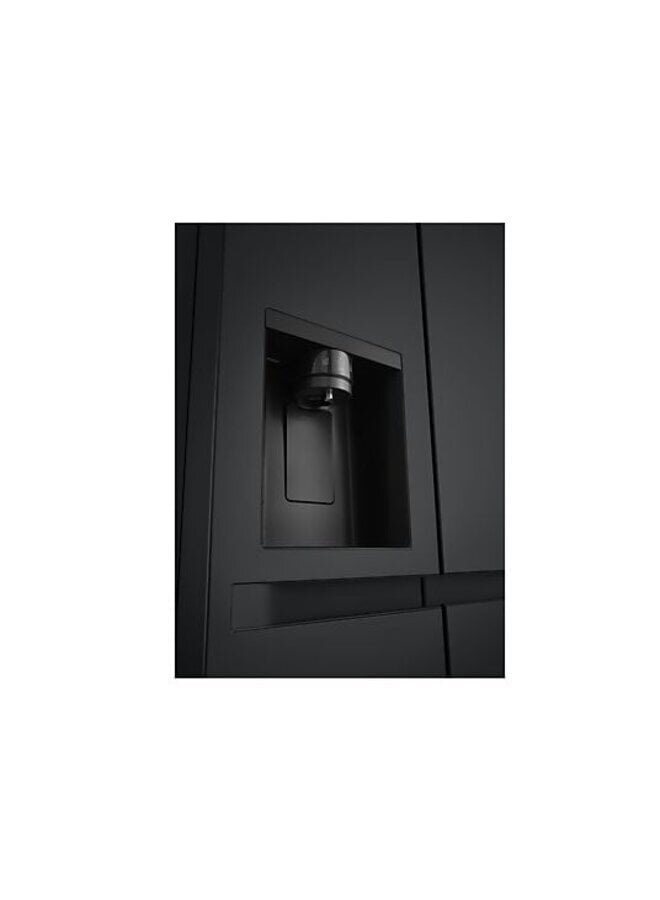 LG GSLC41EPPE | Amerikaanse koelkast | Zwart | ThinQ