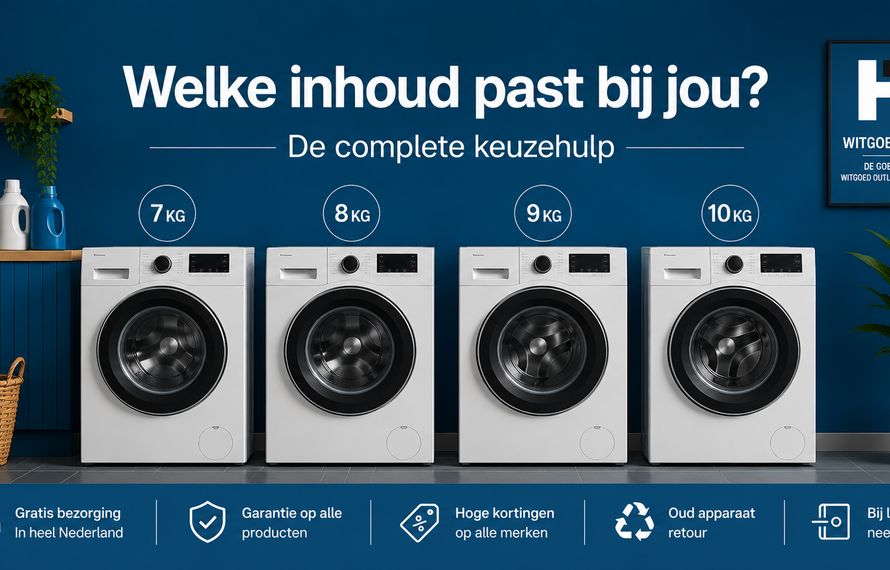 Hoeveel kilo wasmachine heb ik nodig?