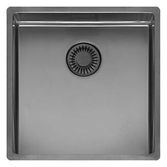 Reginox New York 40x40 Comfort Gun Metal II | Spoelbak Reginox New York 40x40 Comfort Gun Metal II | Spoelbak