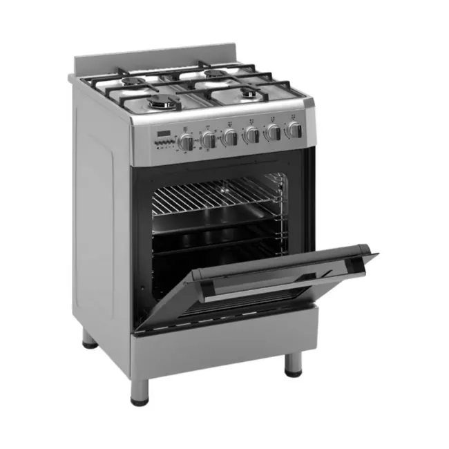 Wiggo WO-E609B (XX) gasfornuis RVS