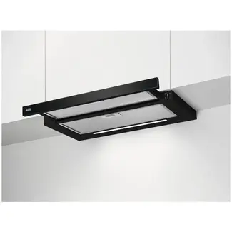 AEG DPE5660B | Vlakscherm afzuigkap | 60 cm | Zwart