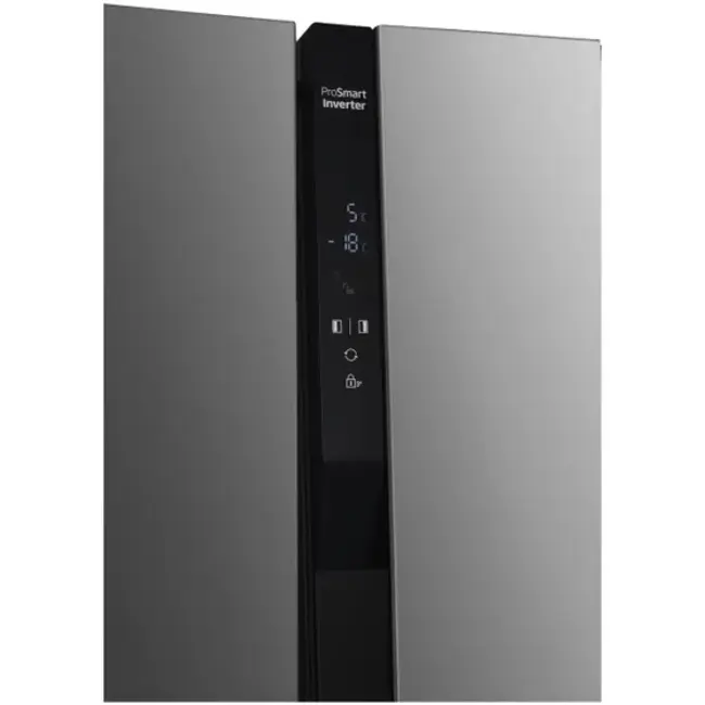 Beko GNO5324XPN | Amerikaanse koelkast | RVS