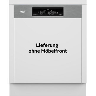 Beko BDSN36462XP | Half geintegreerde vaatwasser | A label