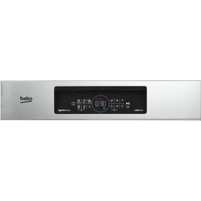 Beko BDSN36462XP | Half geintegreerde vaatwasser | A label