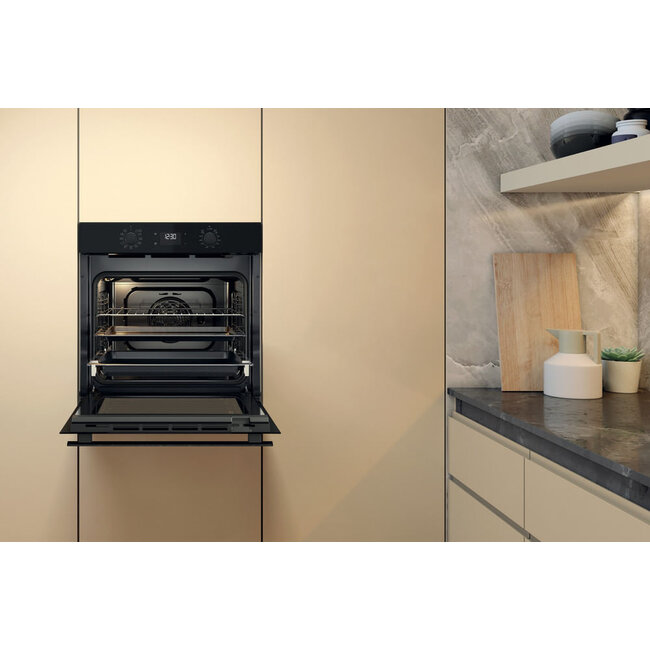 Bauknecht BBA285HU1K | Inbouw oven | Zwart | 60 cm