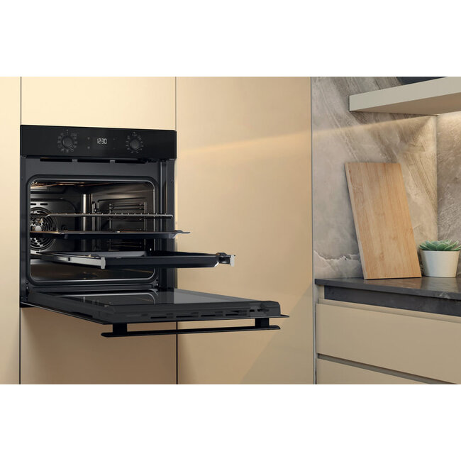 Bauknecht BBA285HU1K | Inbouw oven | Zwart | 60 cm