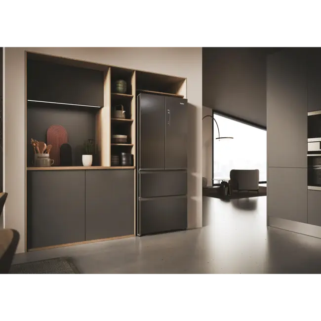 Haier HFR3718DNMD | Amerikaanse koelkast | French Door | Inox