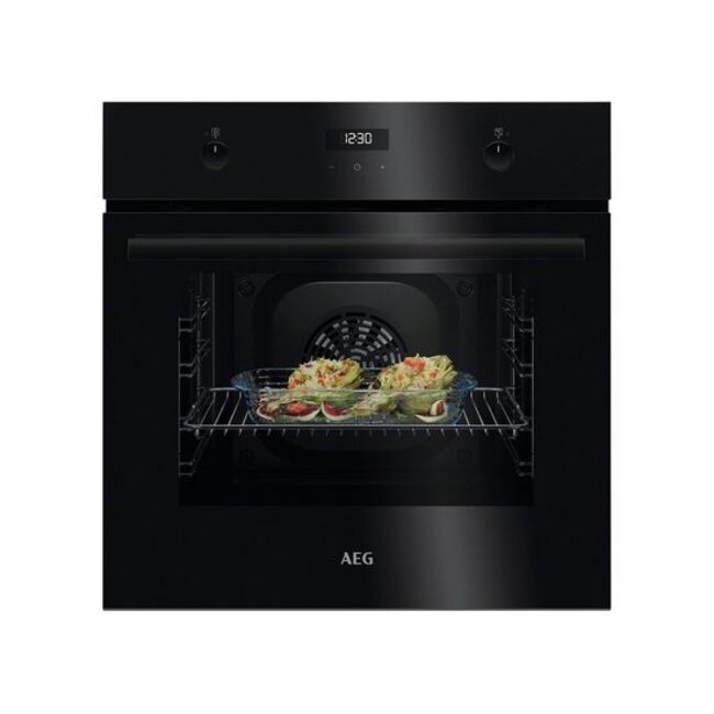 AEG BEK43511XB inbouw oven | Zwart | Hydrolyse | 60 cm