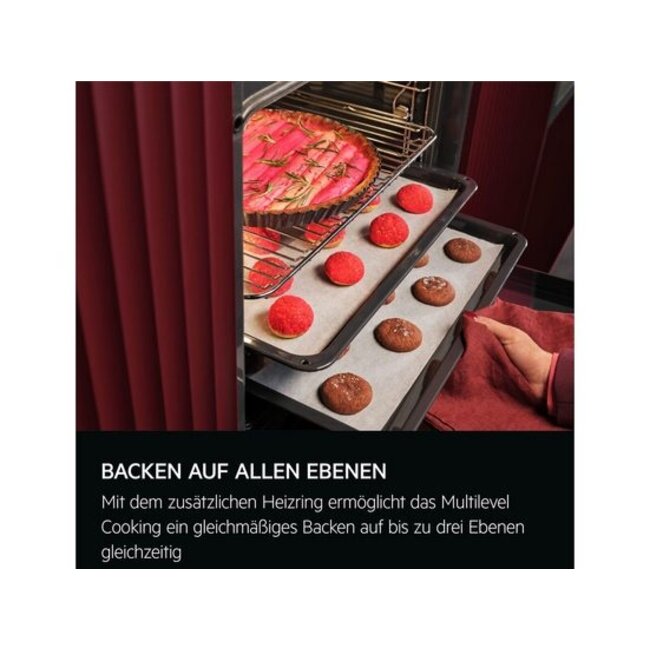 AEG BEK43511XB inbouw oven | Zwart | Hydrolyse | 60 cm