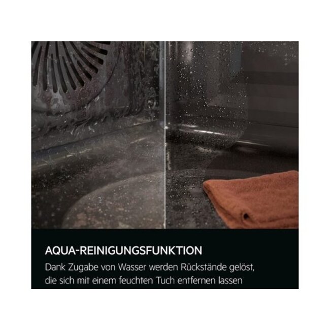 AEG BEK43511XB inbouw oven | Zwart | Hydrolyse | 60 cm