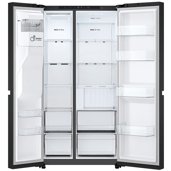 LG GSJC40EPPE | Amerikaanse koelkast | MatZwart