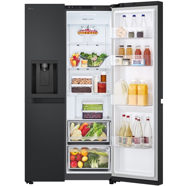 LG GSJC40EPPE | Amerikaanse koelkast | MatZwart