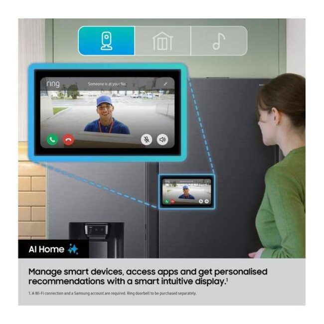 Samsung RS90F64EET | Amerikaande koelkast | Family Hub