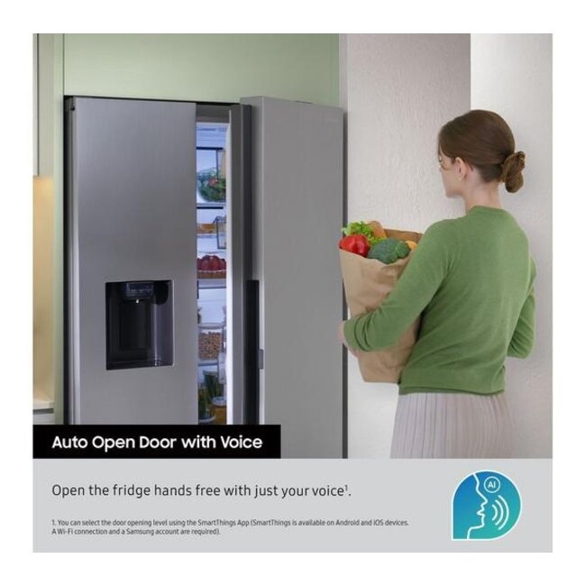 Samsung RS90F66BEF | Family Hub | Amerikaanse koelkast | Zwart