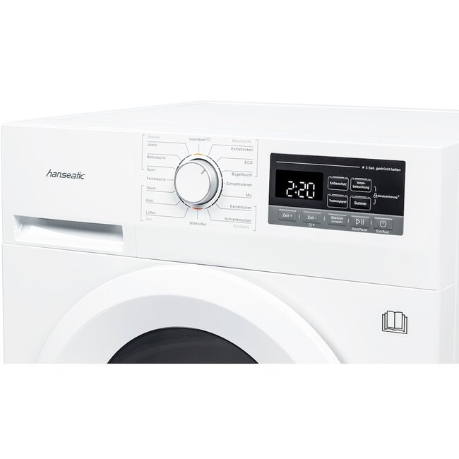 Hanseatic HWT8EGT | Warmtepompdroger | 8 kg
