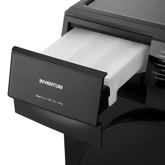 Inventum VDW8030B | Warmtepompdroger | 8 kg | Zwart | (B)