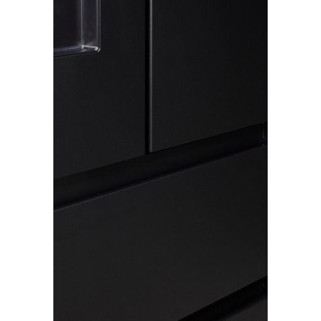 Hisense RF632N4WFE | Amerikaanse koelkast | 70 cm | Zwart