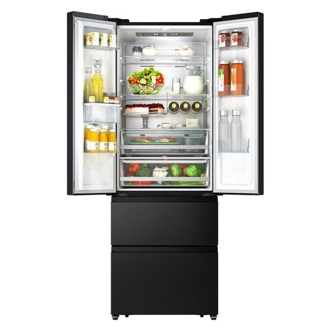 Hisense RF632N4WFE | Amerikaanse koelkast | 70 cm | Zwart