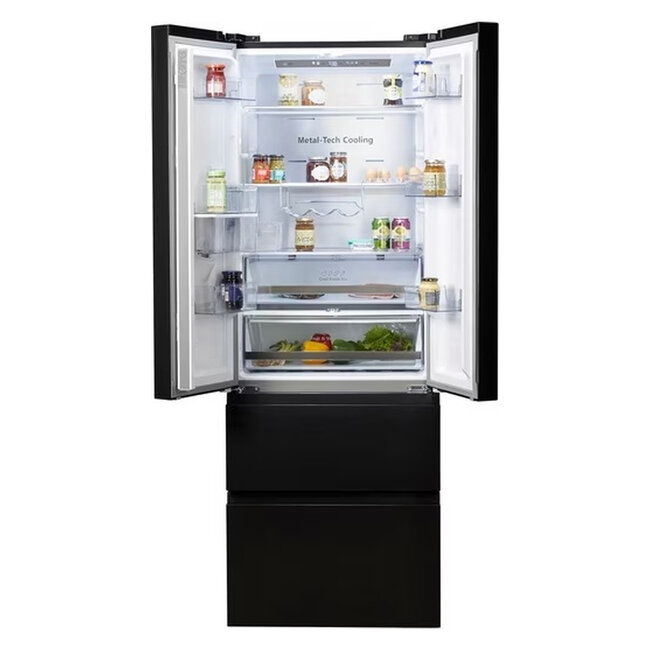 Hisense RF632N4WFE | Amerikaanse koelkast | 70 cm | Zwart