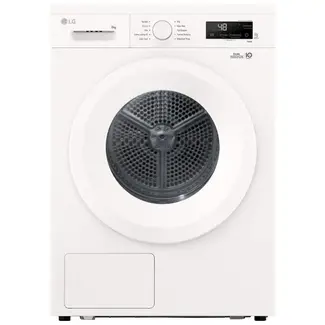 LG RHX1008NWH | Warmtepompdroger | 8 kg | Zelfreinigend LG RHX1008NWH | Warmtepompdroger | 8 kg | Zelfreinigend