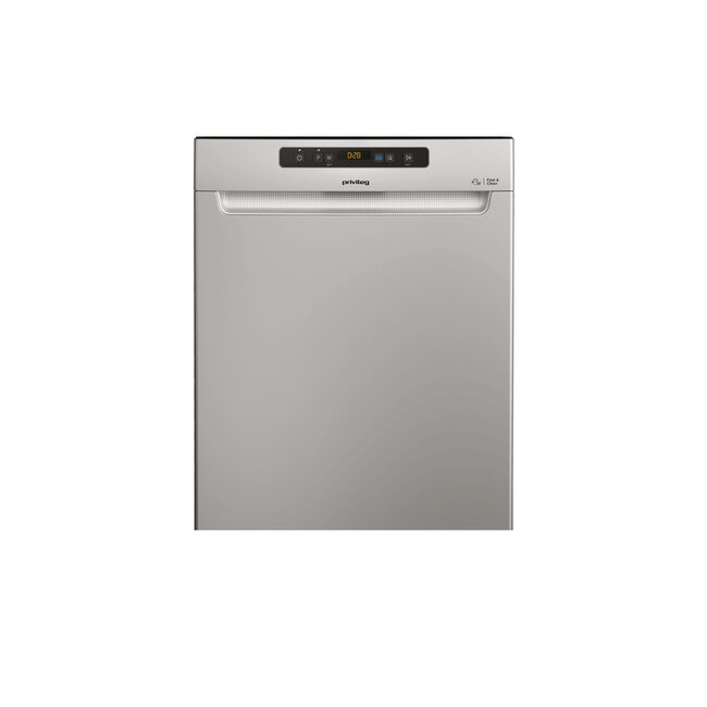 Privileg ( Bauknecht ) P0U ECO D551 S | Onderbouw vaatwasser | RVS