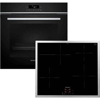 Siemens PQ613PIAA | Inbouw ovenset | 60 cm | Inductie | Pyrolyse