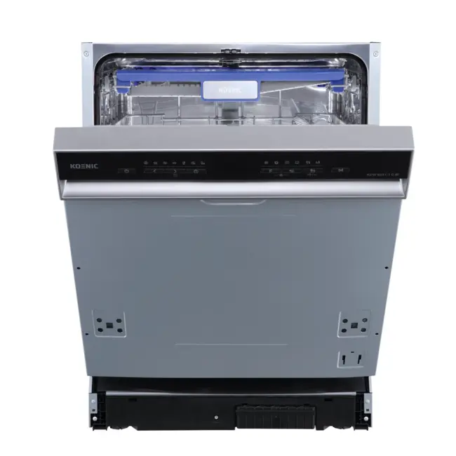 Koenic KDW 6031-1 C BI | Half geintegreerde vaatwasser | Zwart