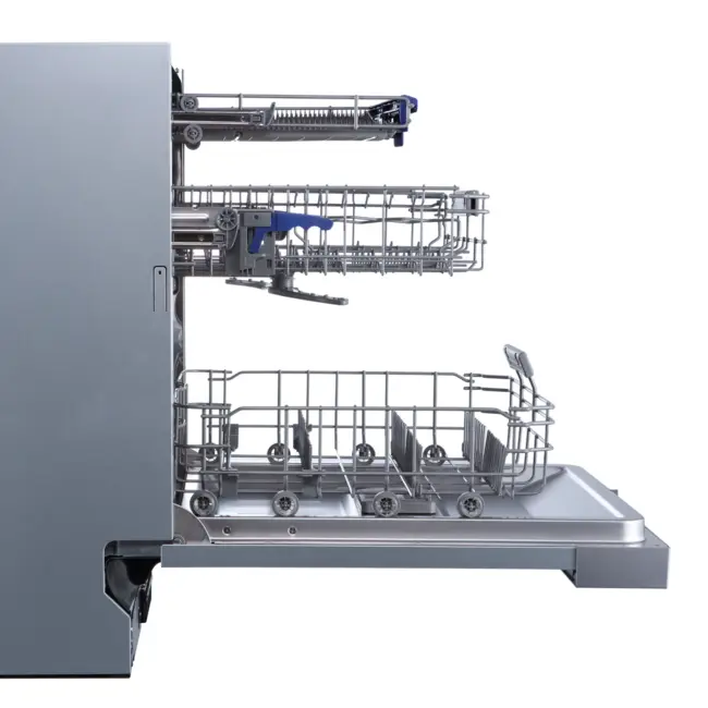 Koenic KDW 6031-1 C BI | Half geintegreerde vaatwasser | Zwart